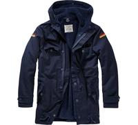 Brandit BW Parka Flag Giacca, blu scuro, Taglia XL