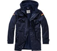 Brandit Parka Flag, giacca tessile 4XL male Blu Scuro