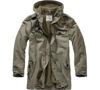 Brandit BW Parka Flag Giacca, verde, taglia S