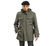 Brandit Parka Flag, giacca tessile L male Oliva