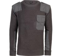 Brandit BW Pullover, nero-grigio, taglia 4XL per maschi