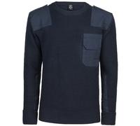 Brandit BW Pullover Uomo Casuale Maglione Maglia Opera Servizio Pesca Marina