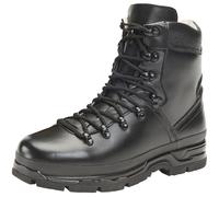 Brandit BW Scarponi Da Trekking In Pelle Trekking Tattico All'Aperto Scarpe Nero