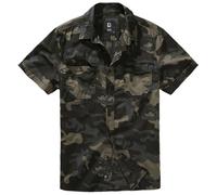 Brandit Roadstar Camicia Uomo Quadri Maniche Corte Regular Cotone S-7XL
