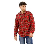 Brandit Camicia A Quadri Uomo Flanella Hemd | A maniche lunghe, disponibile in diverse varianti di colore, taglie dalla S alla 7XL