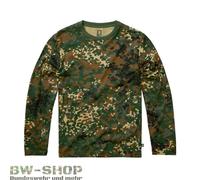 BRANDIT CAMICIA A MANICHE LUNGHE US ARMY FELPA BW PULLOVER CAMICIA A...