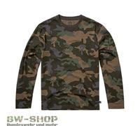 BRANDIT CAMICIA A MANICHE LUNGHE US ARMY FELPA BW PULLOVER CAMICIA A...