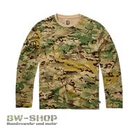 BRANDIT CAMICIA A MANICHE LUNGHE US ARMY FELPA BW PULLOVER CAMICIA A...