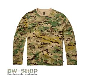 BRANDIT CAMICIA A MANICHE LUNGHE US ARMY FELPA BW PULLOVER CAMICIA A...