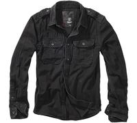 Brandit Camicia a Maniche Lunghe Worker Regular Cotone Nera Oliv Camel Grey Camo