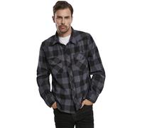 Brandit Camicia A Quadri Flanell 100% Cotone Classica Rustica