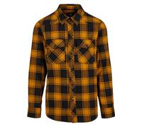 Brandit Camicia arancione sfumato / nero Uomo Brandit M