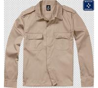 Brandit Camicia beige Uomo - Abbigliamento - Taglie comode - Camicie da uomo Brandit 4XL