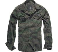 Brandit Slimfit, camicia 3XL male Woodland