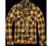 Brandit Camicia Check Shirt Long Manica 4002 L Giallo