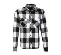 Brandit Camicia grigio sfumato / nero / bianco Uomo Brandit S grigio sfumato / nero / bianco