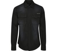Brandit Camicia 'Hardee' nero denim Uomo Brandit M