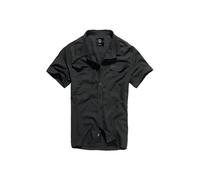 Brandit Roadstar Shirt Short Sleeve, Color: black/blue, Size: M