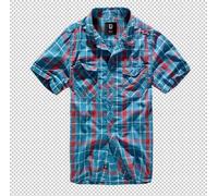 Brandit Roadstar Short Sleeve Shirt Blu M Uomo
