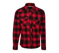Brandit Camicia rosso / nero Uomo - PROMO - Taglie forti - Camicie da uomo Brandit M