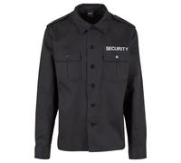 Brandit Camicia 'Security US' nero / bianco Uomo Brandit M