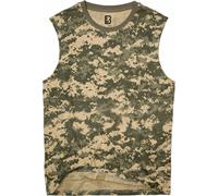 Brandit Camicia senza maniche, grigio/beige, Taglia M
