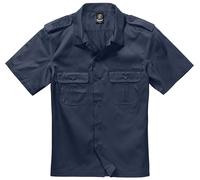 Brandit Camicia US Camicia a 1/2 manica in Navy M Blu