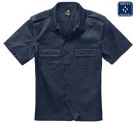 Brandit Camicia US Camicia a 1/2 manica in Navy S Blu