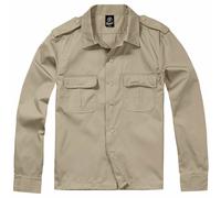 Brandit Camicia US Lunghe S-5XL Servizio Army Security Casual Maglietta Worker