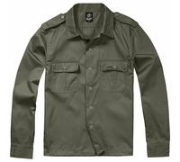 Brandit Camicia US Lunghe S-5XL Servizio Army Security Casual Maglietta Worker