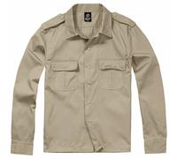 Brandit Camicia US Lunghe S-5XL Servizio Army Security Casual Maglietta Worker