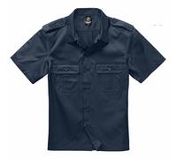 Brandit Camicia US Manica Corta S-7XL Servizio Security Casual Worker Mezza