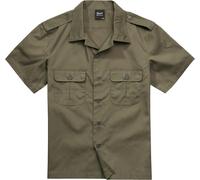 Brandit Camicia US Ripstop Camicia a maniche corte 4103 L Verde