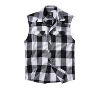 Brandit Camicia grigio / nero / bianco Uomo - PROMO - Taglie forti - Camicie da uomo Brandit 6XL