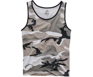 Brandit Canotta Uomo Cotone Atletico Maglietta Senza Maniche Training Urban Camo