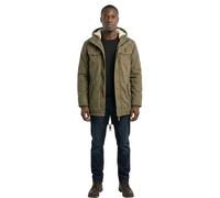 Brandit Marsh Lake Teddyparka Uomo Giacca invernale nero | Cappotto traspirante con fodera in rete, giacca casual per attività all'aperto, tasche con cerniera, giacca per corsa