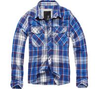 Brandit Check Camicia, blu, taglia 3XL per maschi