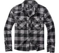 Brandit Check Camicia uomo nero, taglia 6XL