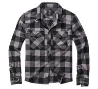 Brandit Check Camicia uomo grigio, taglia XL