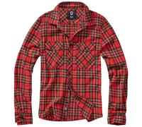 Brandit Check Shirt Check Flanella Uomo Manica Lunga Lavoro Tartan