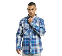 Brandit Checkshirt, camicia M male Blu Scuro