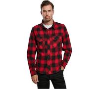 Brandit Checkshirt, camicia 5XL male Rosso/Nero