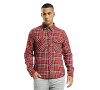 Brandit Check Shirt Long Sleeve, Uomo, Tartan, 6XL