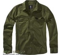 BRANDIT CHECK SHIRT MANICA LUNGA BOSCAIOLO QUADRI CAMICIA UOMO FLANELLA...