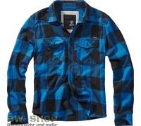 BRANDIT CHECK SHIRT MANICA LUNGA BOSCAIOLO QUADRI CAMICIA UOMO FLANELLA...