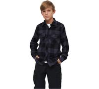 Brandit Checkshirt Bambini Camicia Casual di Flanella Bristtasche Quadri 100%