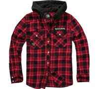 Brandit Checkshirt Iron Maiden Checkshirt Sweathood Eddy 61048 5XL Rosso