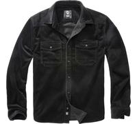 Brandit Classic Camicia in velluto a coste, nero, taglia 5XL per maschi