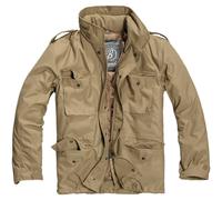 Brandit Classic M65 Campo Militare Giacca Vintage Uomo Coat Viaggio Parka Camel