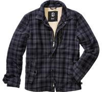 Brandit Classic Sherpa Giacca in tessuto, nero-grigio, taglia 2XL per maschi
